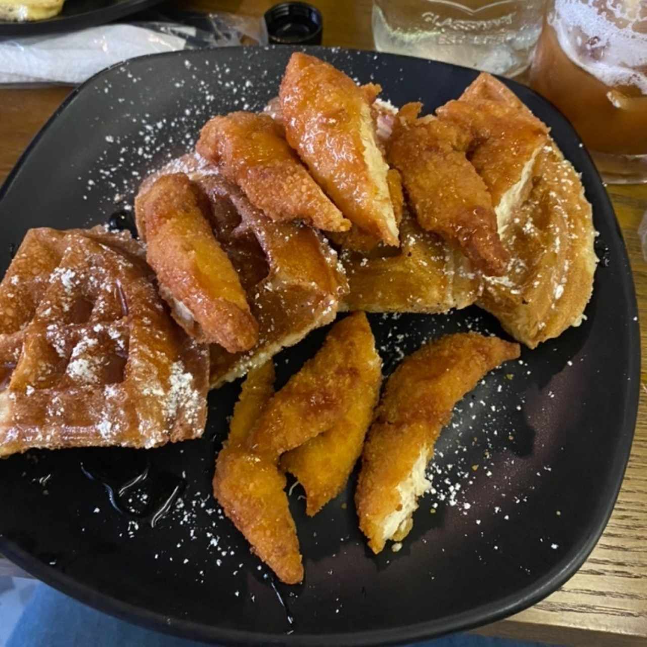 Chicken & waffles