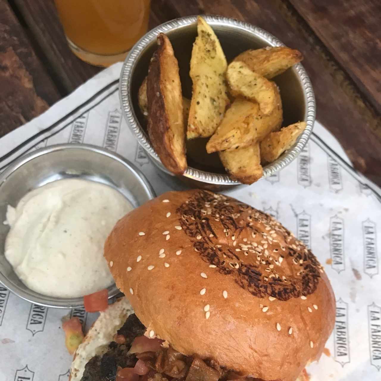 Hamburguesas - Beer garden