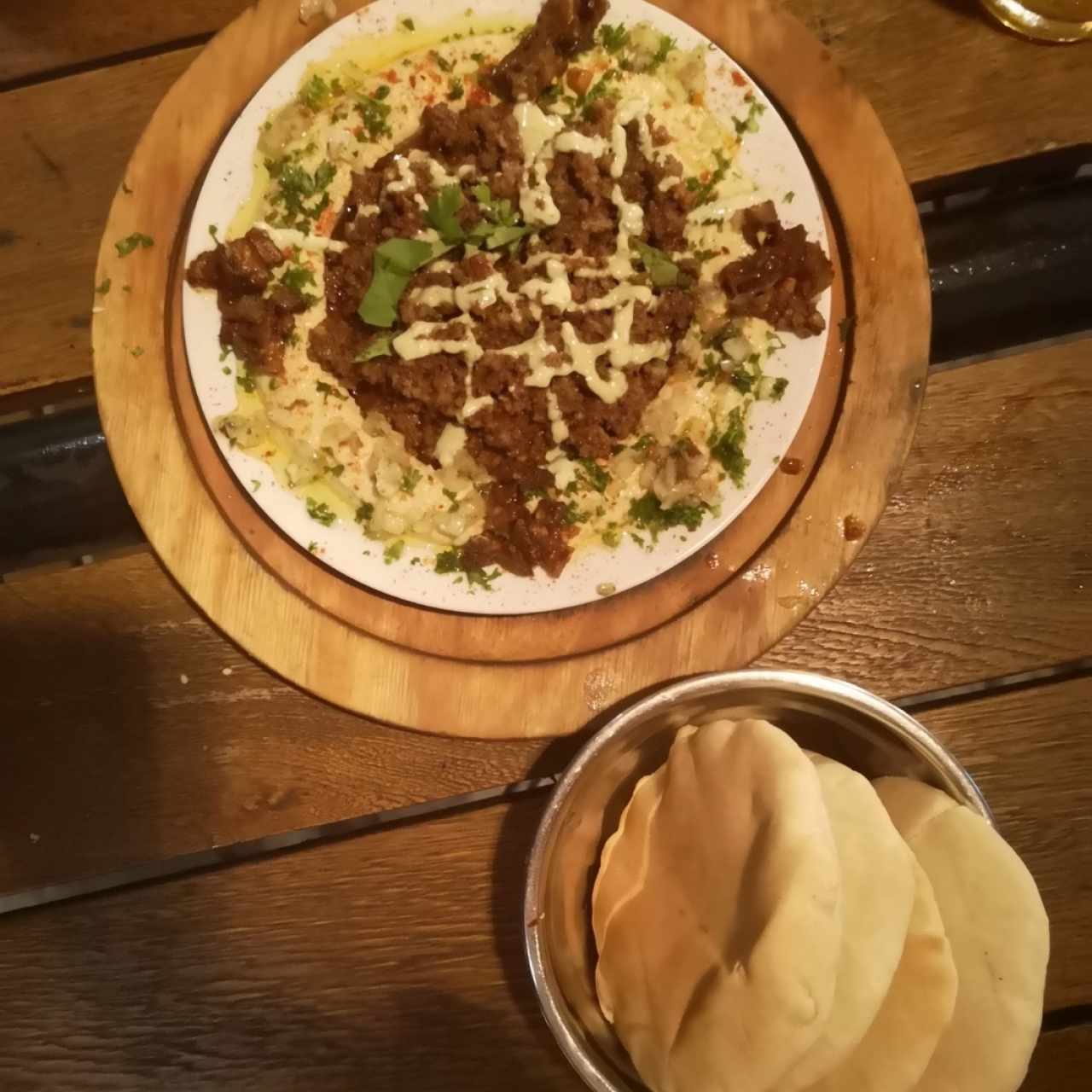 sloppy hummus