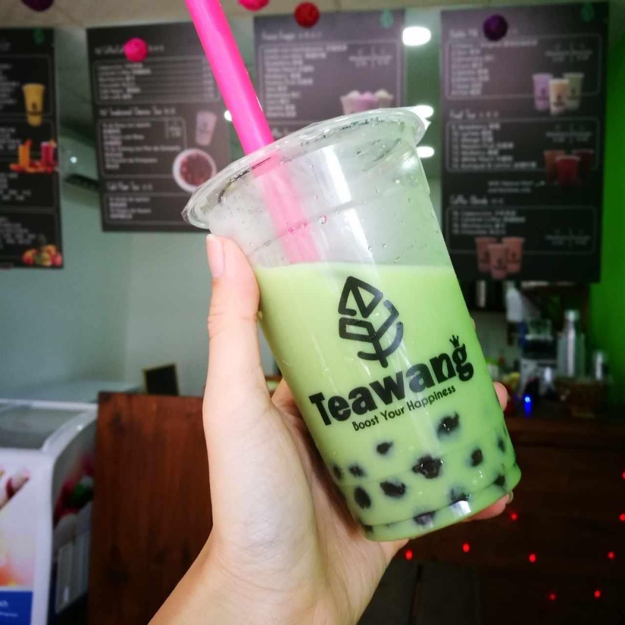 Bubble Tea de Matcha