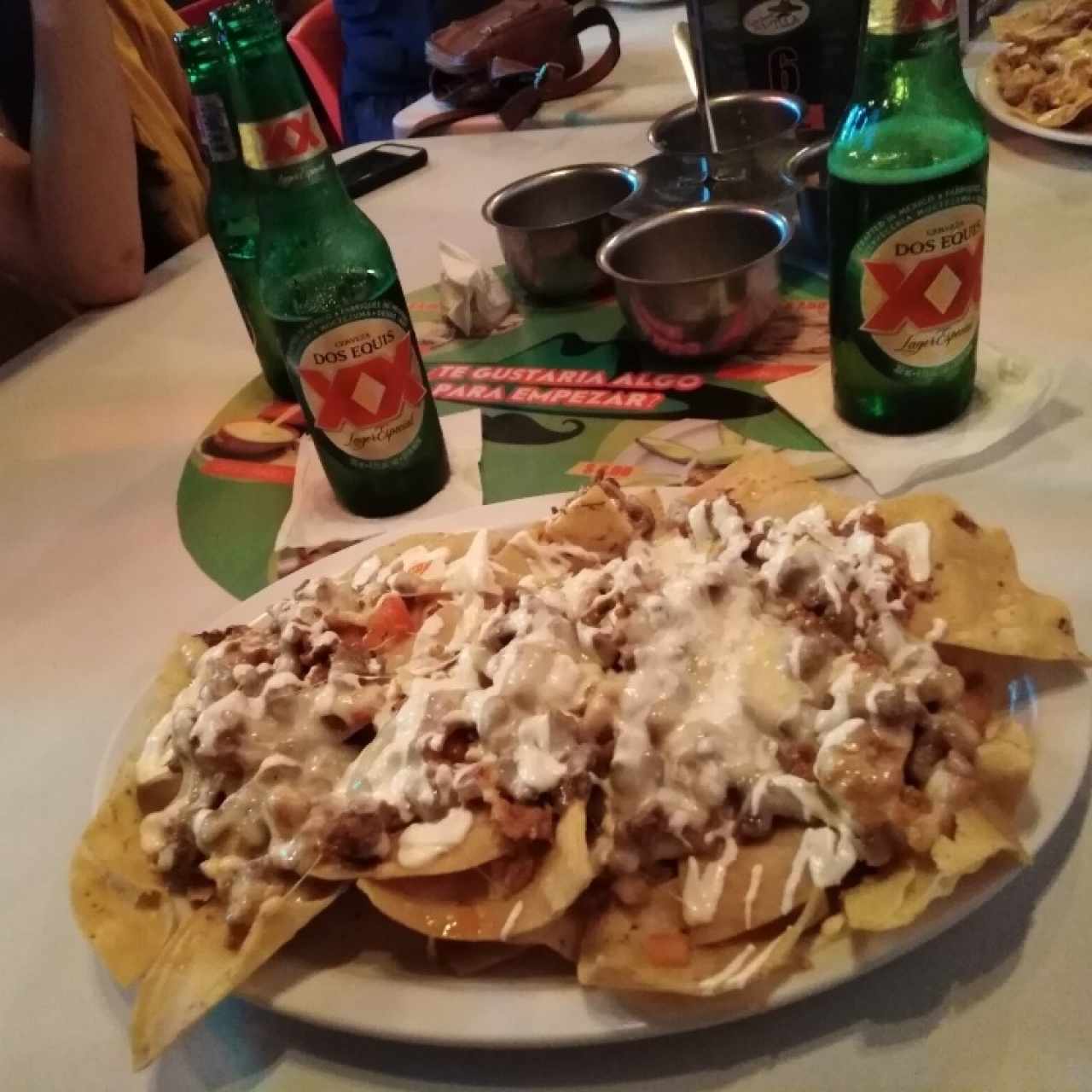 nachos de combinación 