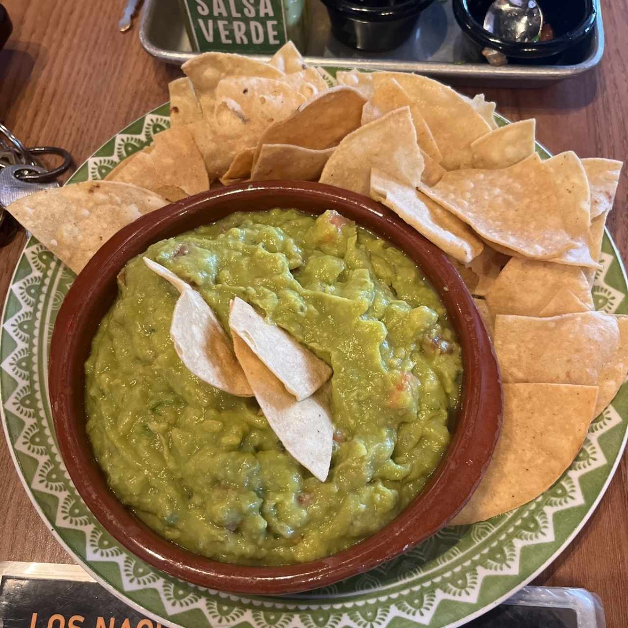 Guacamole de la casa