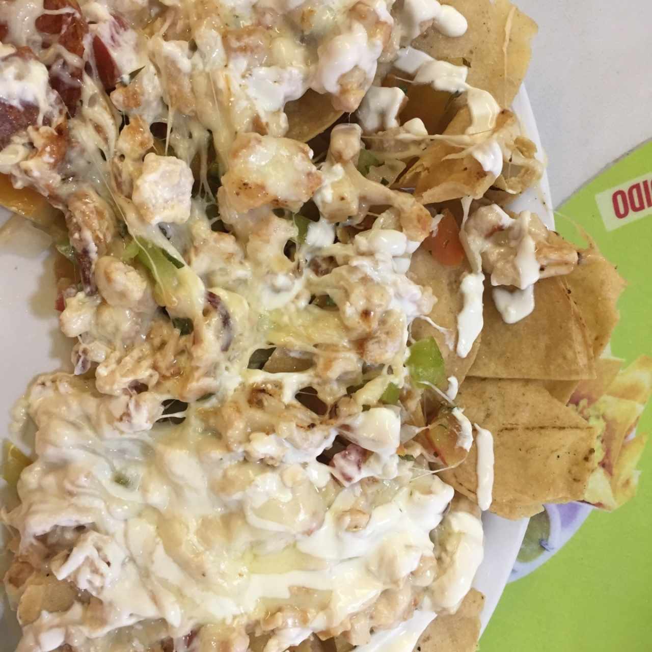 Nachos  de Pollo 