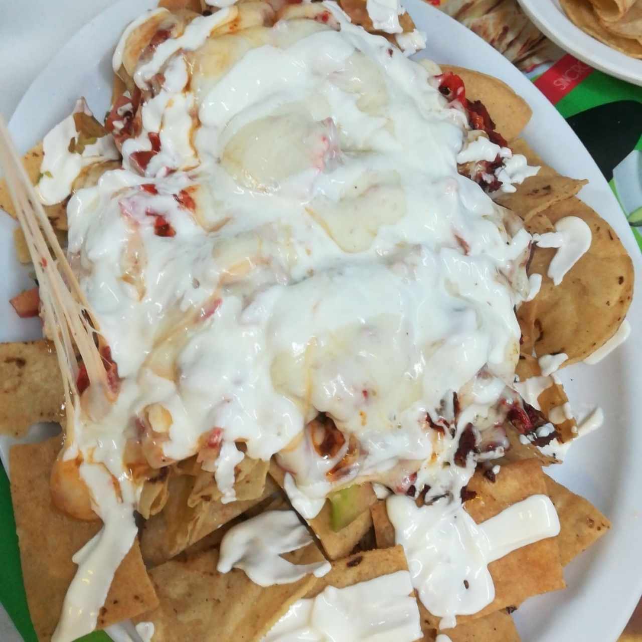 nachos al pastor 