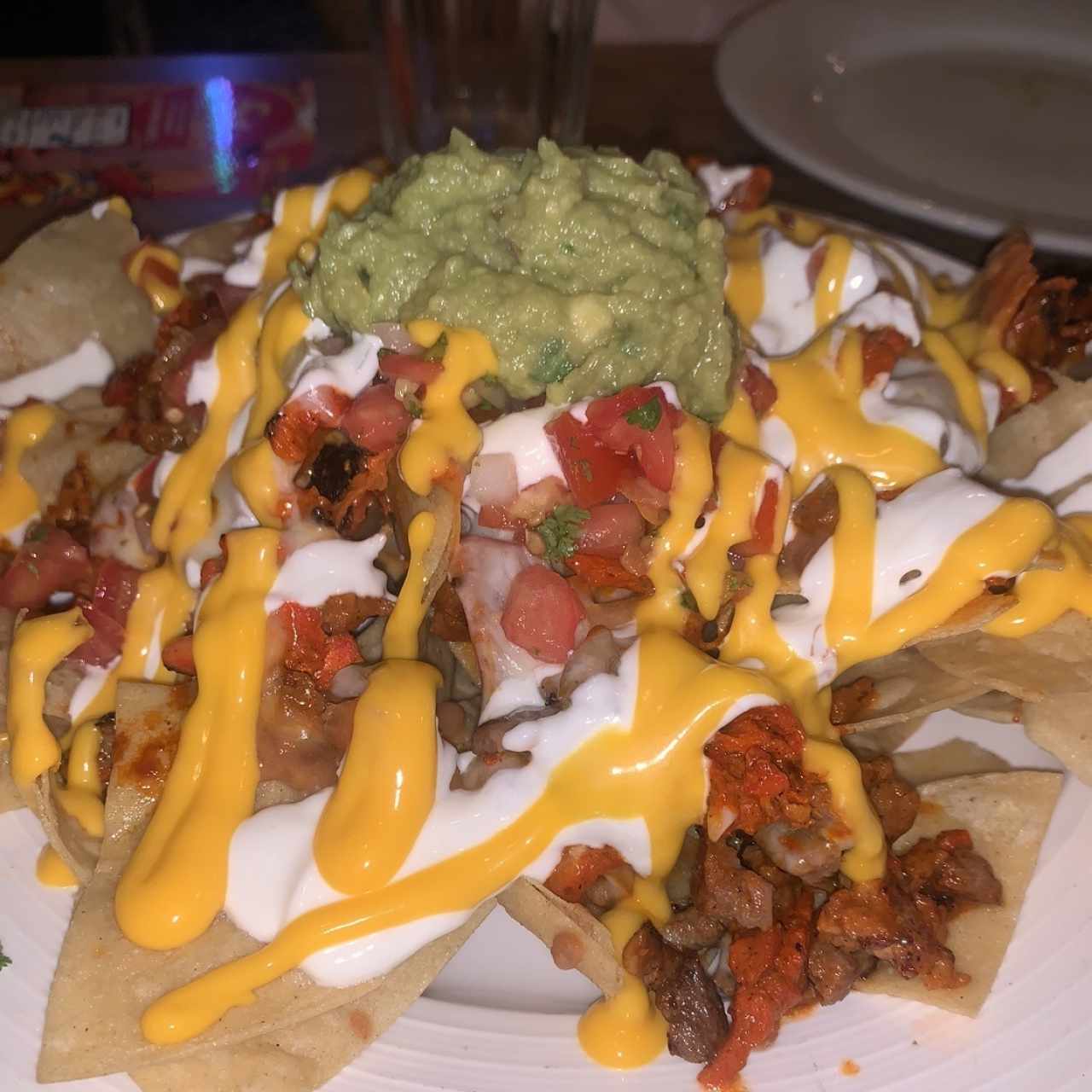 Nachos (pastor y bistec) 