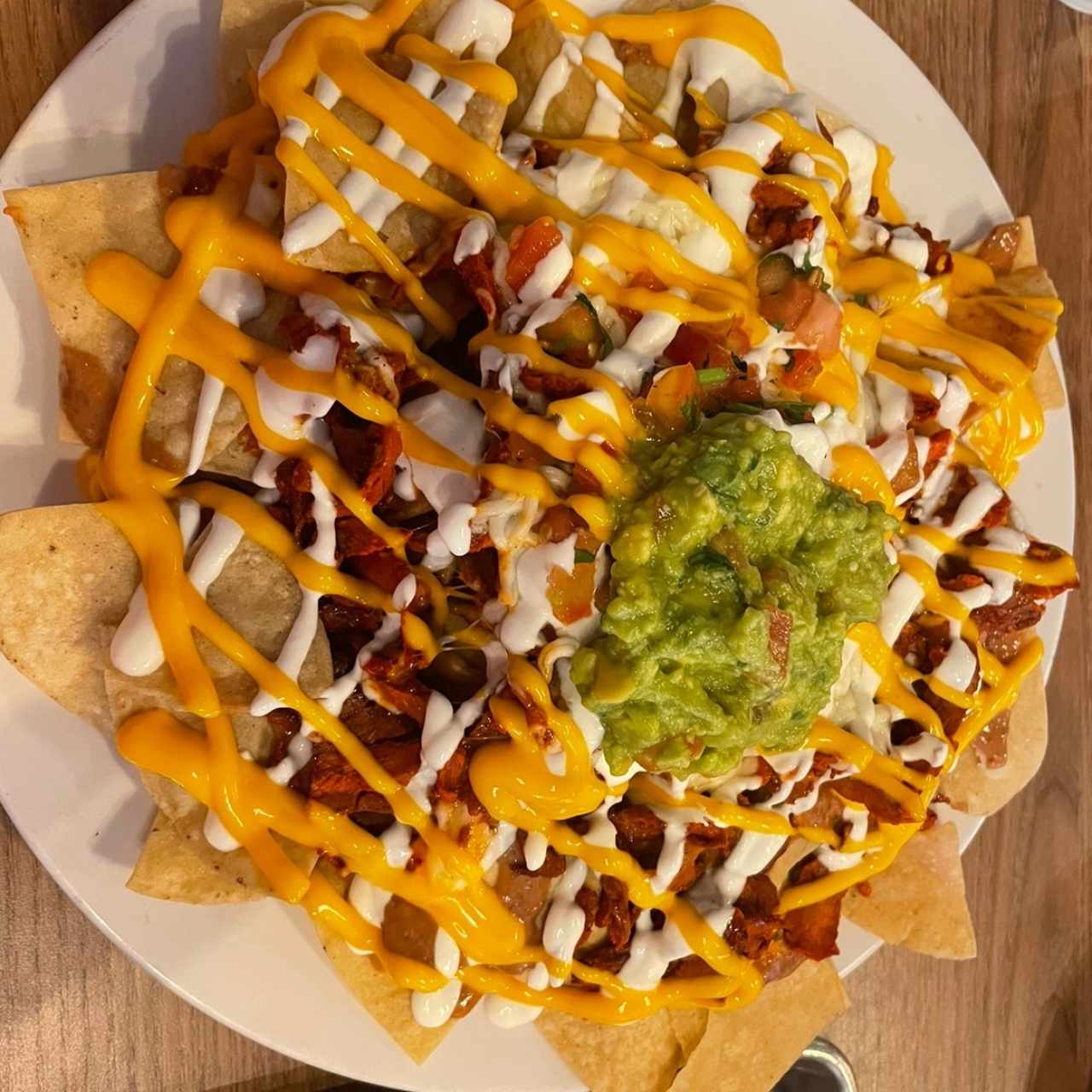 Nachos al pastor 