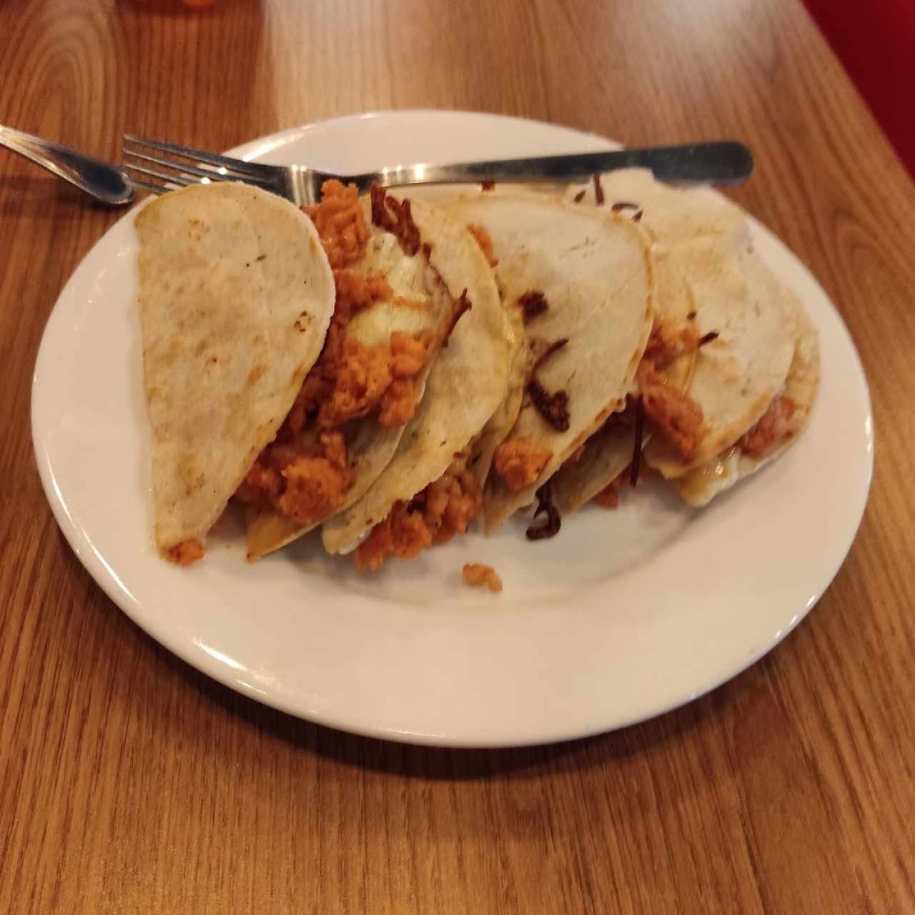 quesadilla especial con chorizo