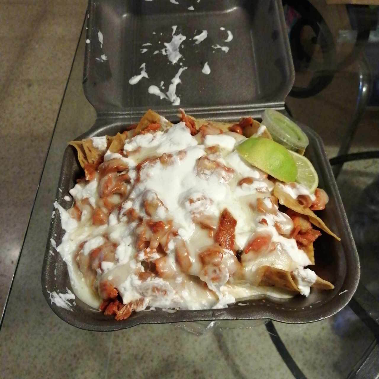 Nachos al pastor 