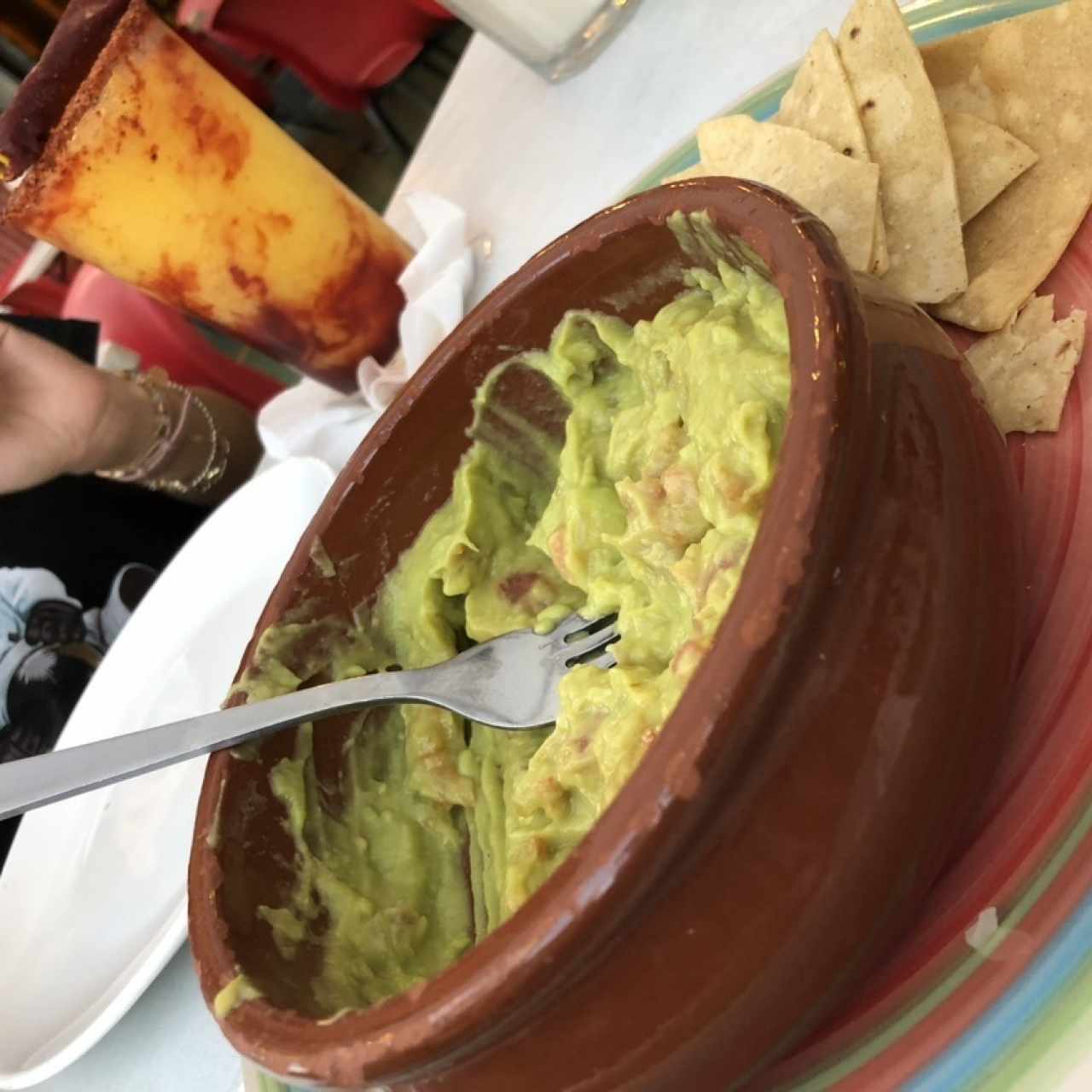 Guacamole de la casa