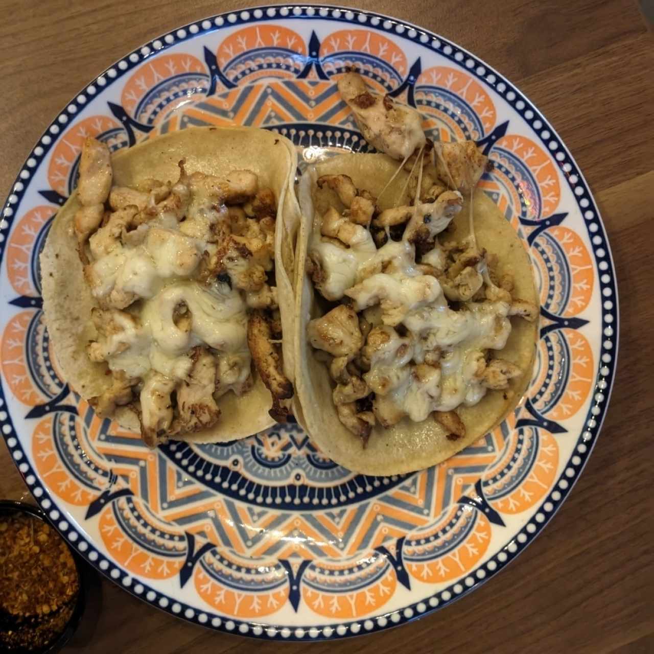 tacos de pollo 