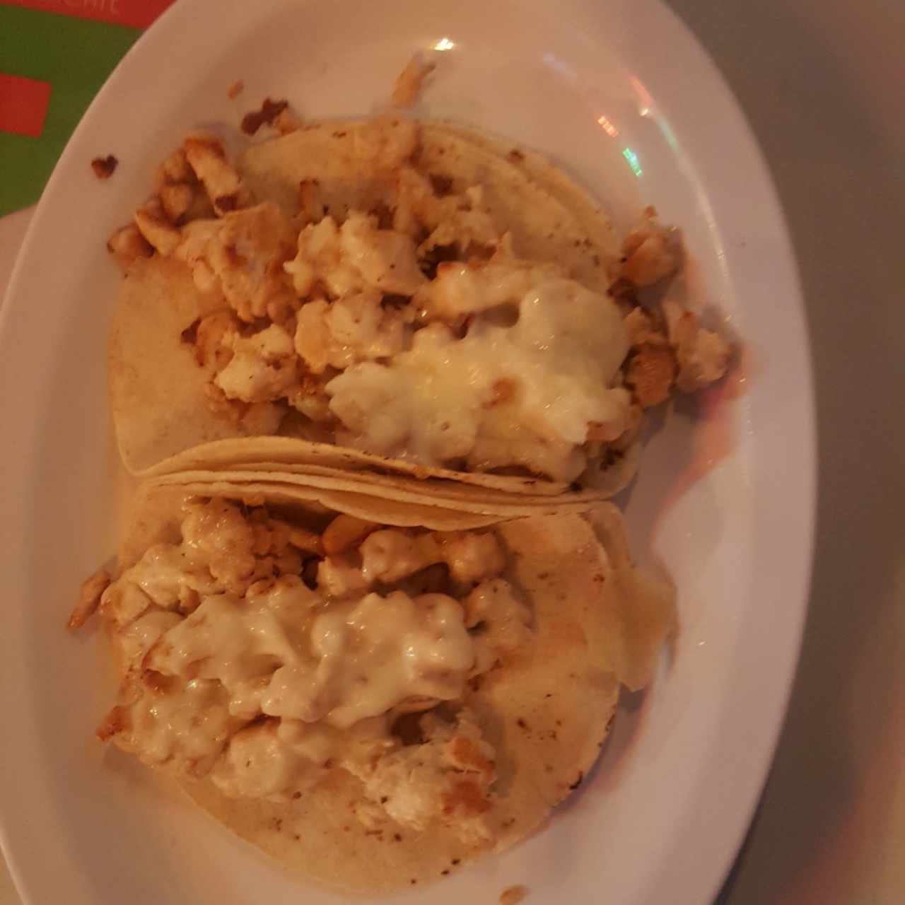 tacos de pollo