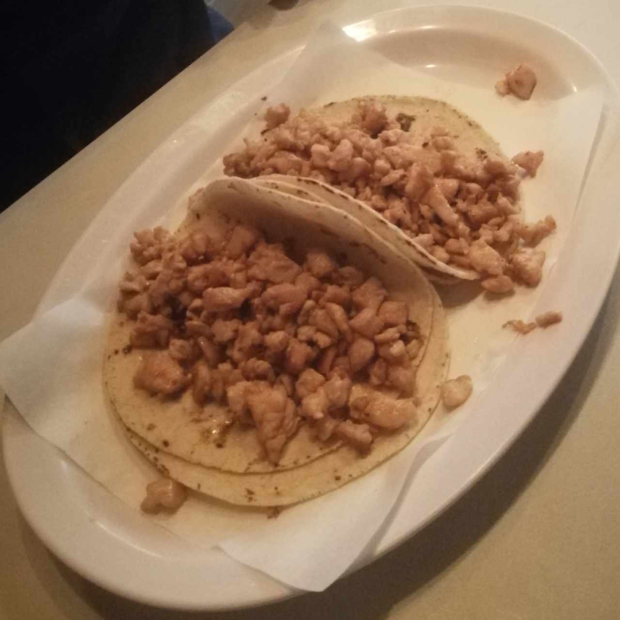 tacos de pollo