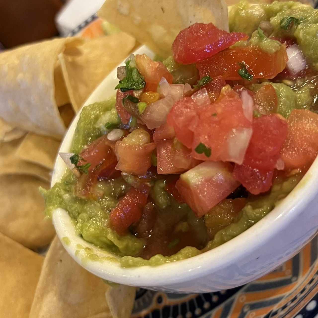 Guacamole de la casa