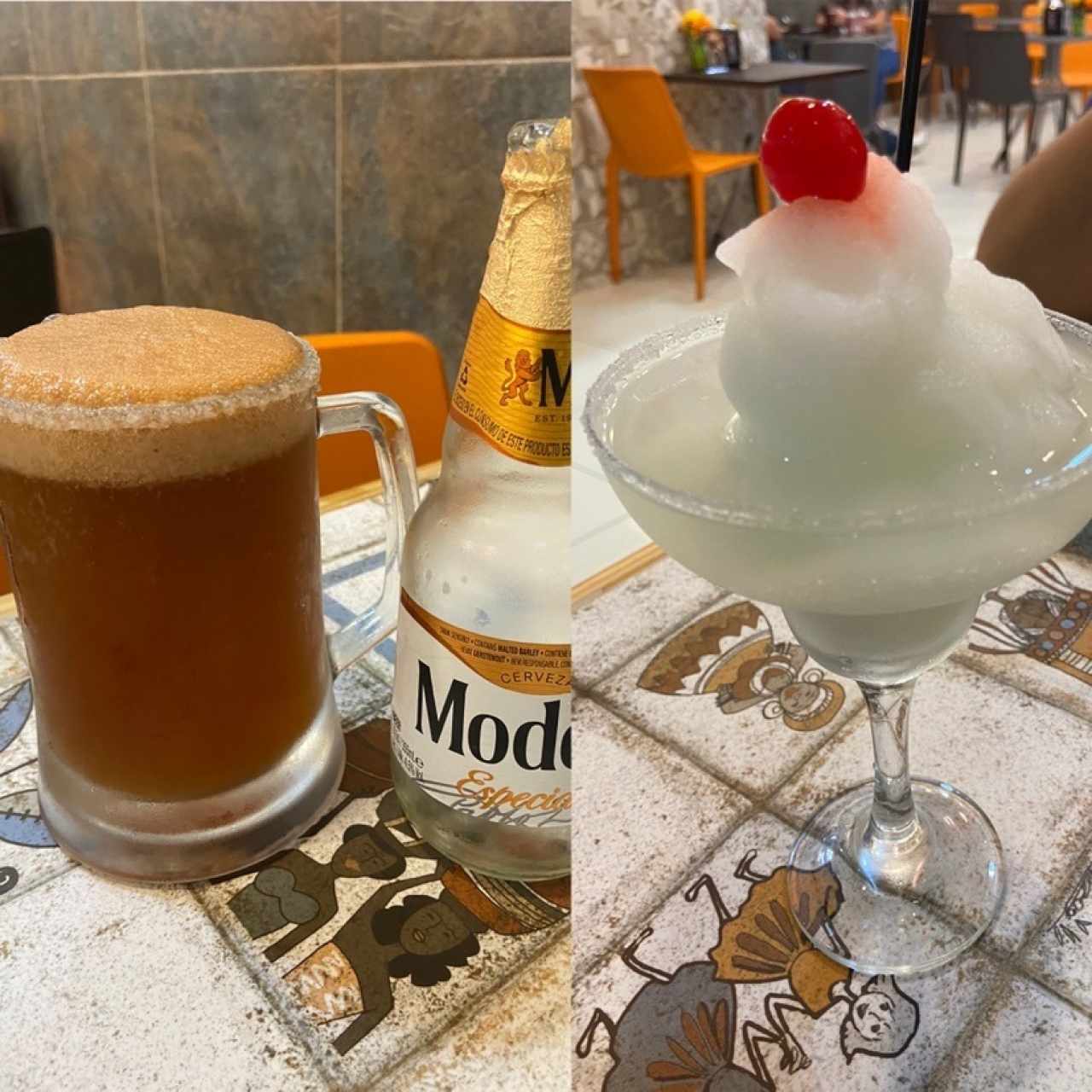 modelo michelada y margarita