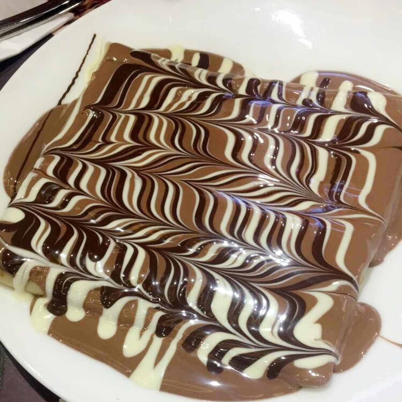 Brownie crepe 