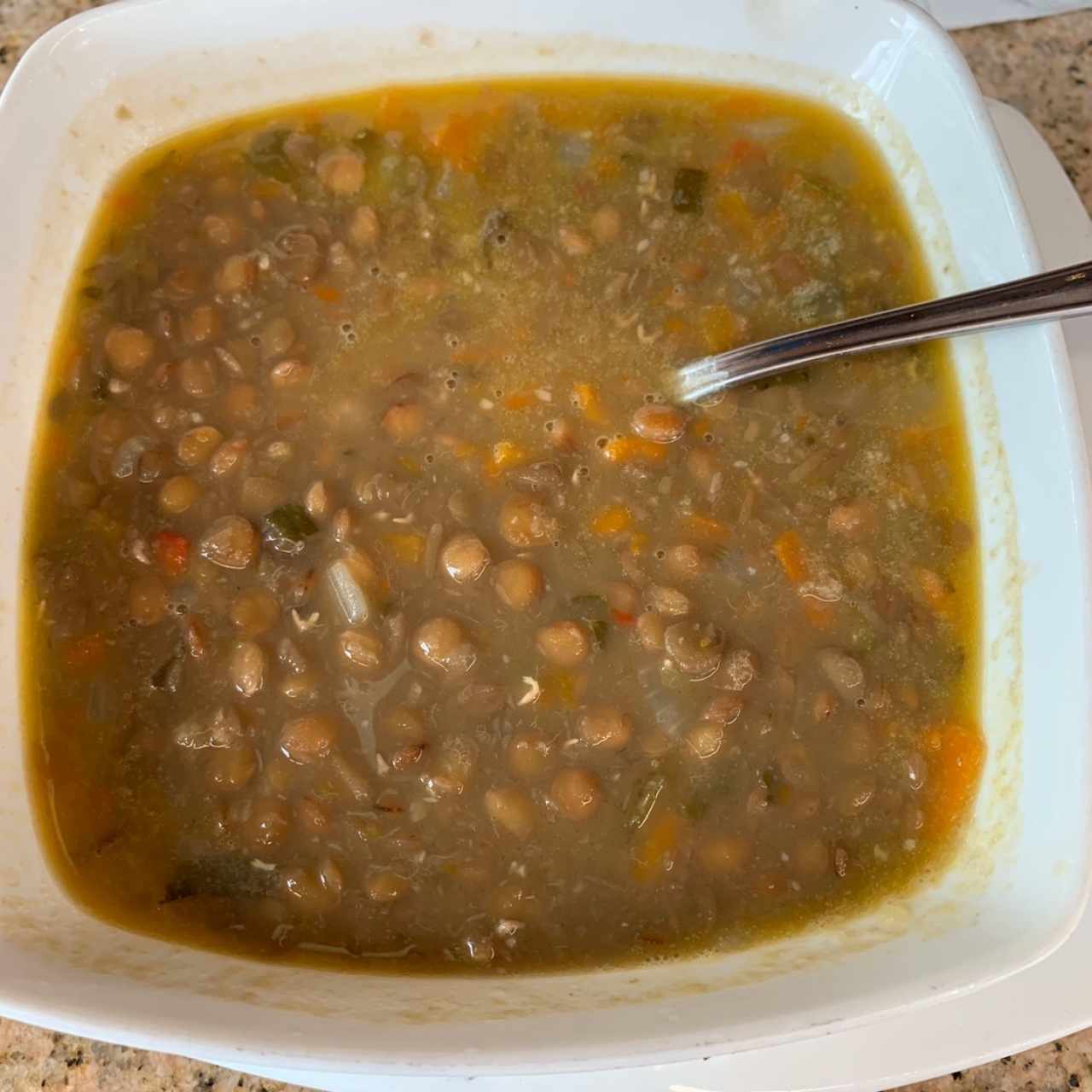 sopa de lentejas 