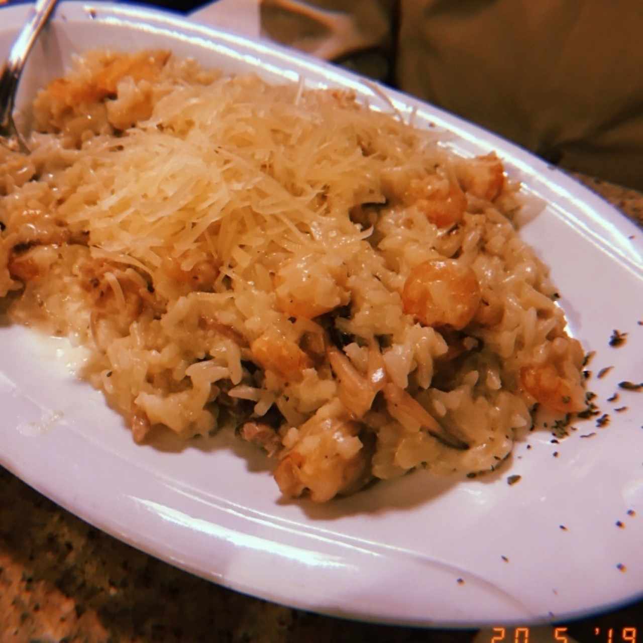 risoto de marisco