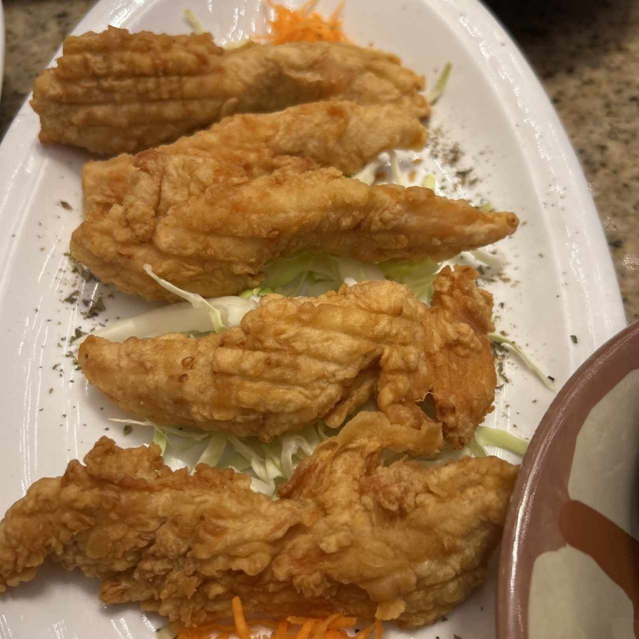 Entradas Libanesas - Deditos de Pollo