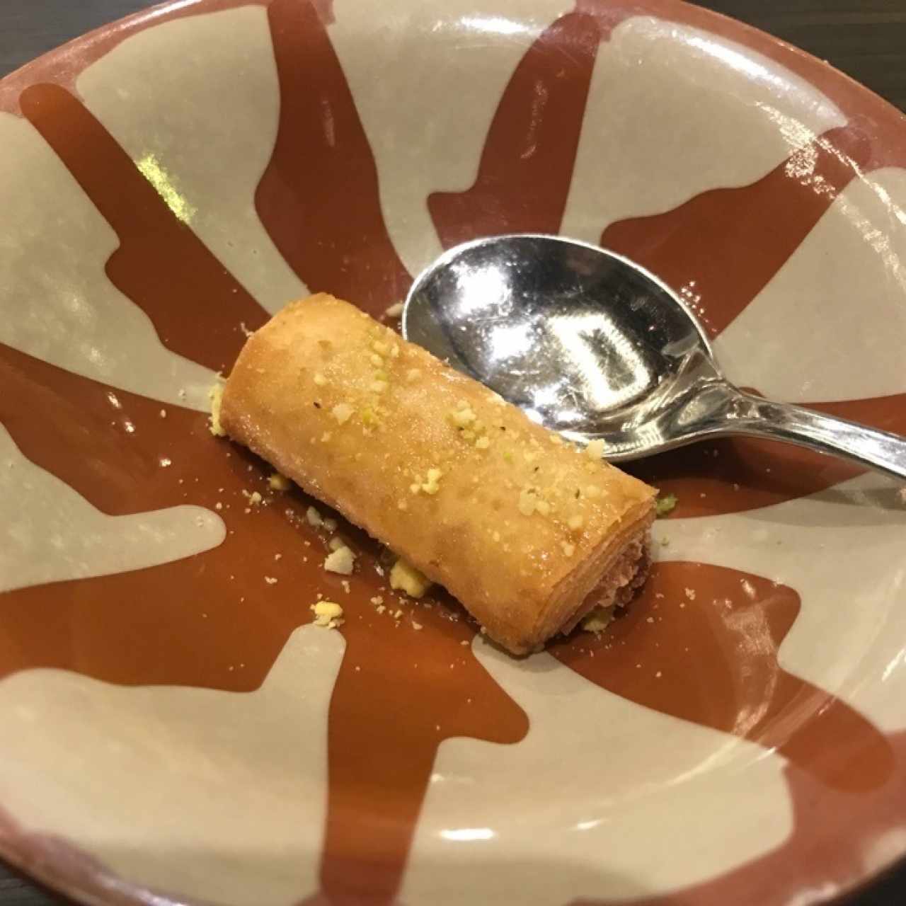 postre de cortesía