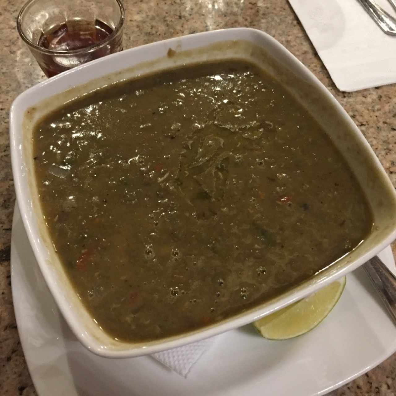 Sopa de lentejas