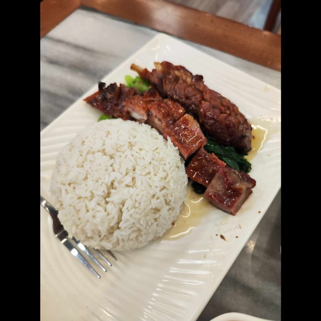 costilla asada y puerco liso