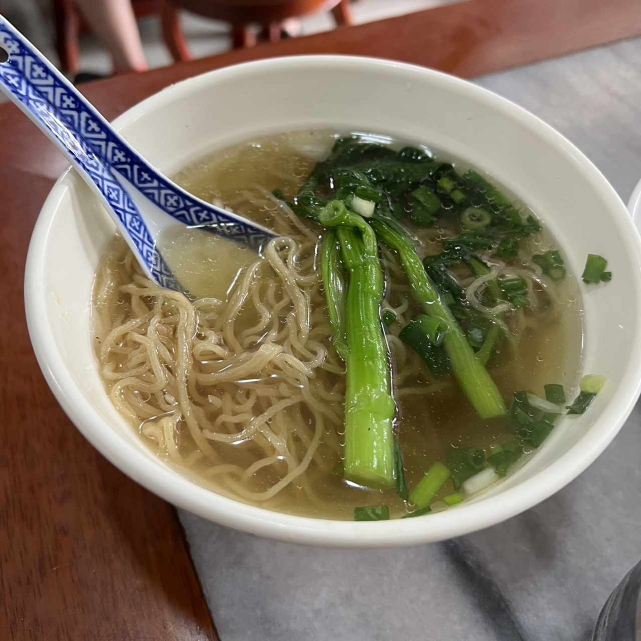 Sopa de tallarines 