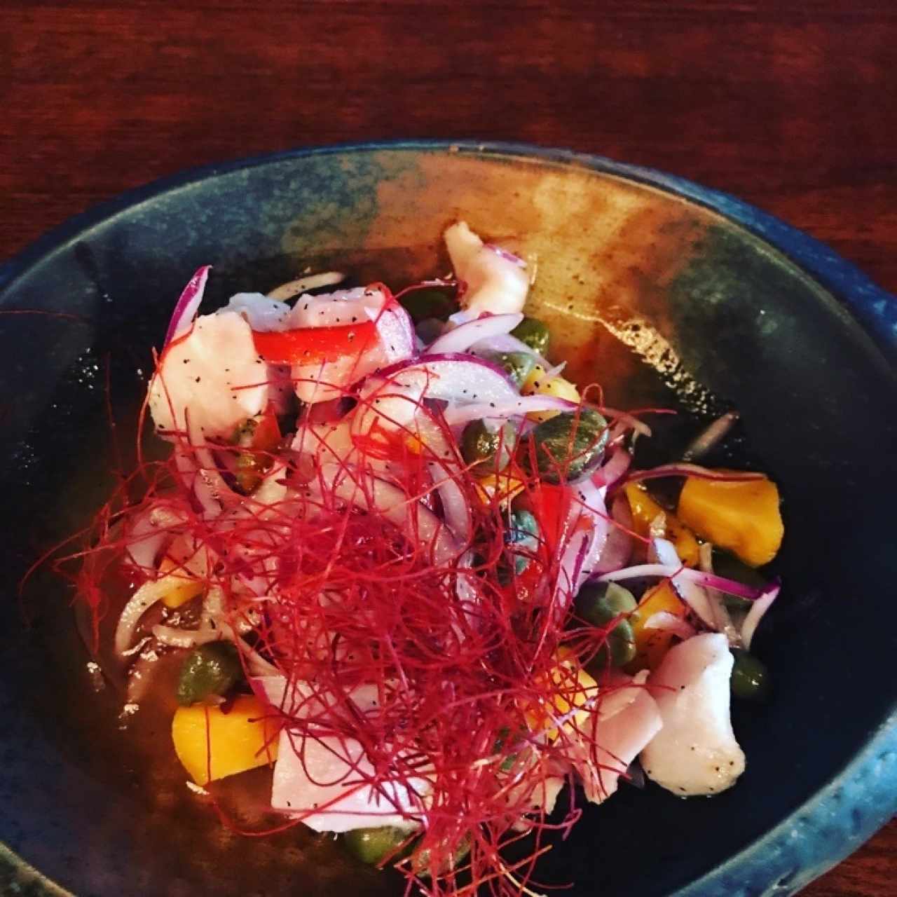 ceviche de corvina 