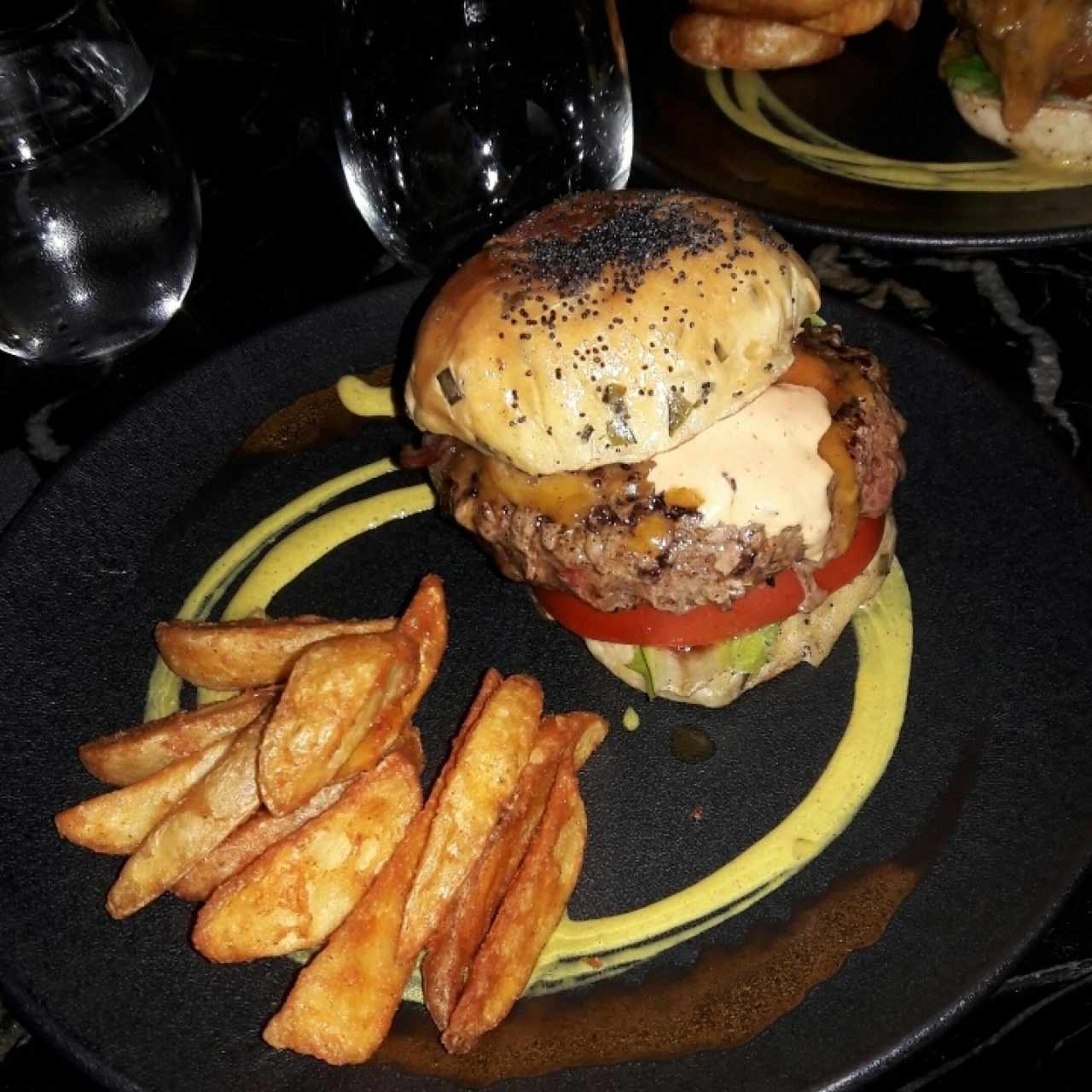 El Viejo Santana burger