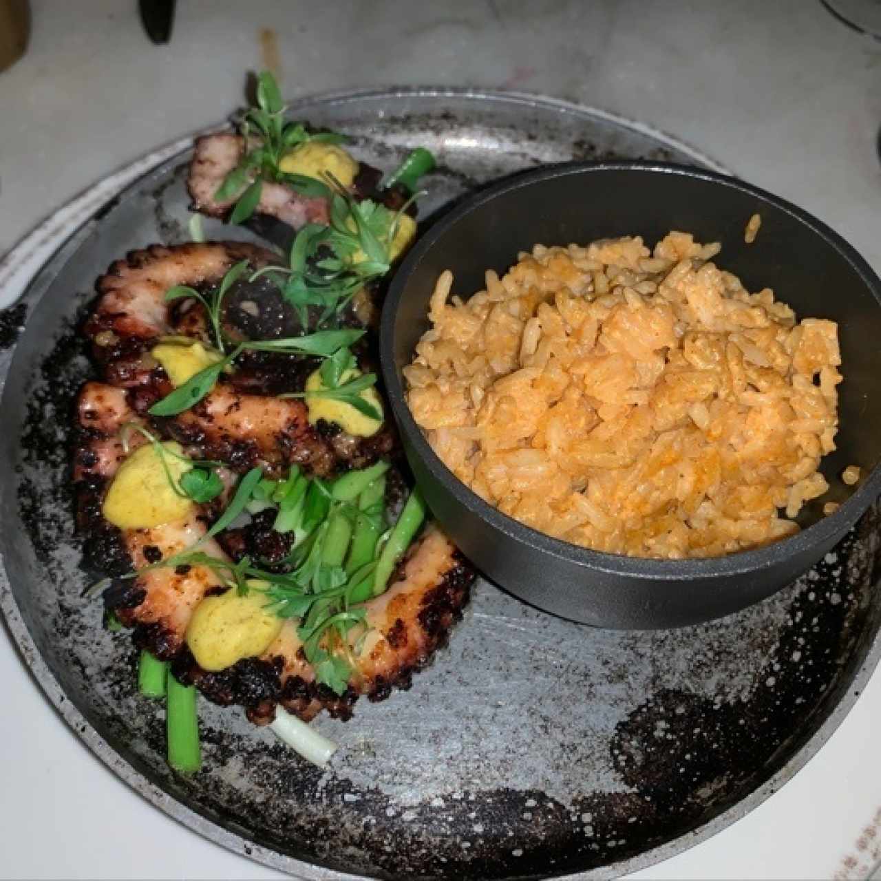 Pulpo a la parrilla