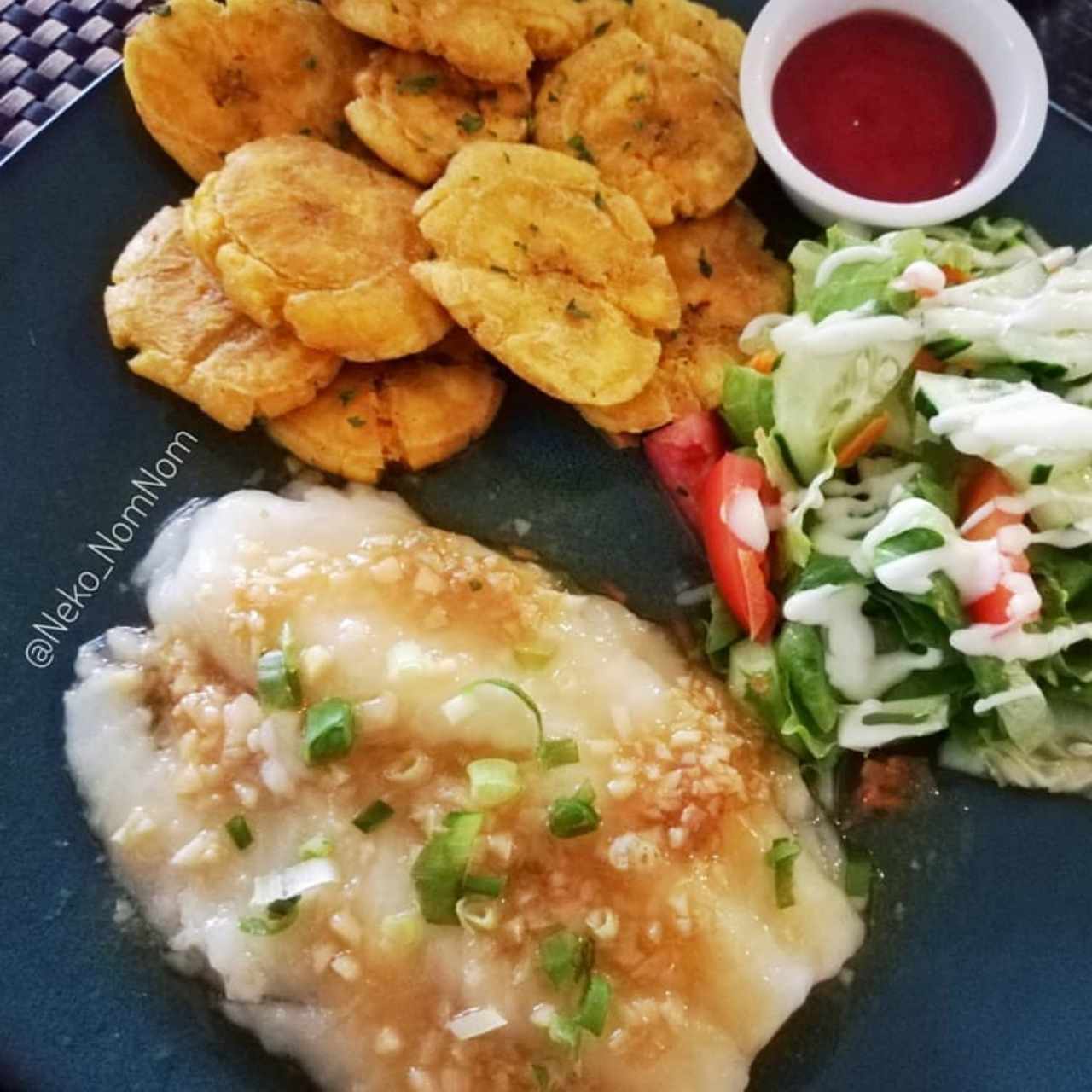 (especial) Filete de Pescado al Ajillo