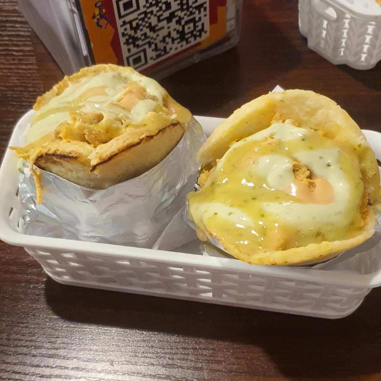 Arepas de combinación