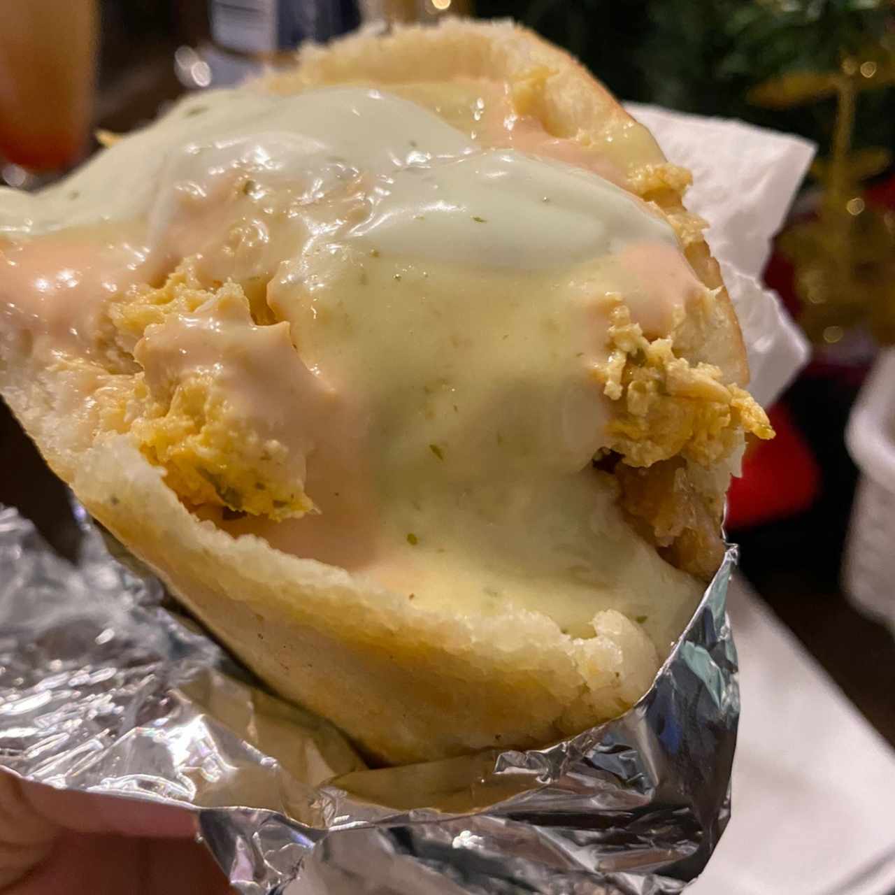 Arepa rellena