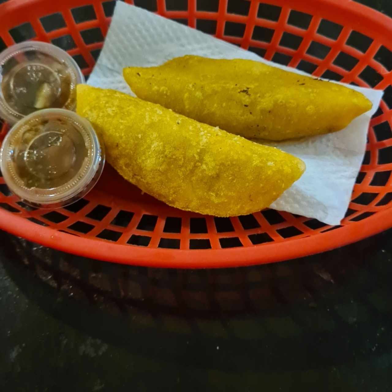 Empanadas de carne o pollo