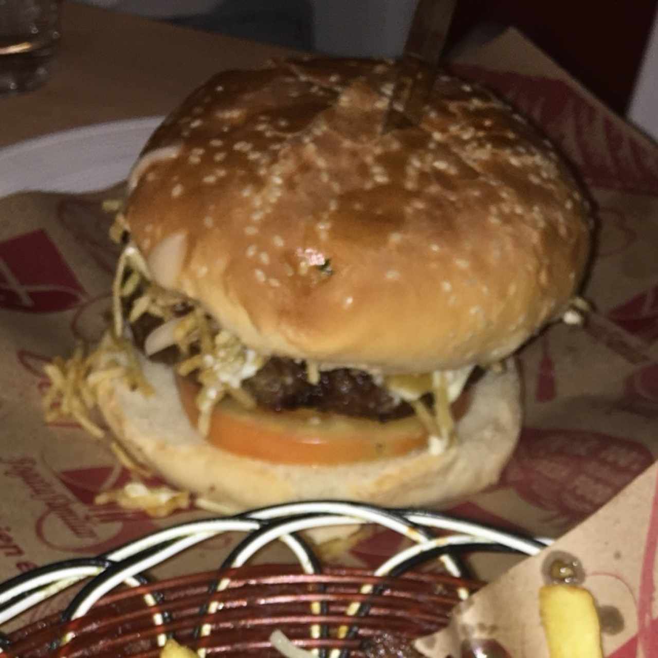 Hamburguesa de res