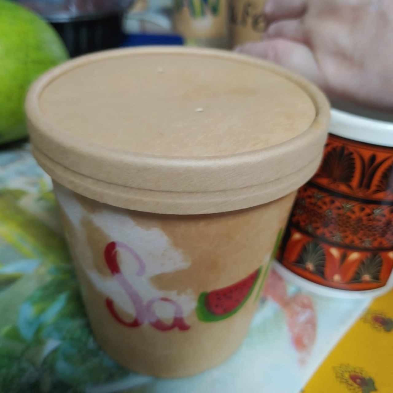 Samanya (Sorbet de Sandía, Mango y Maracuyá)