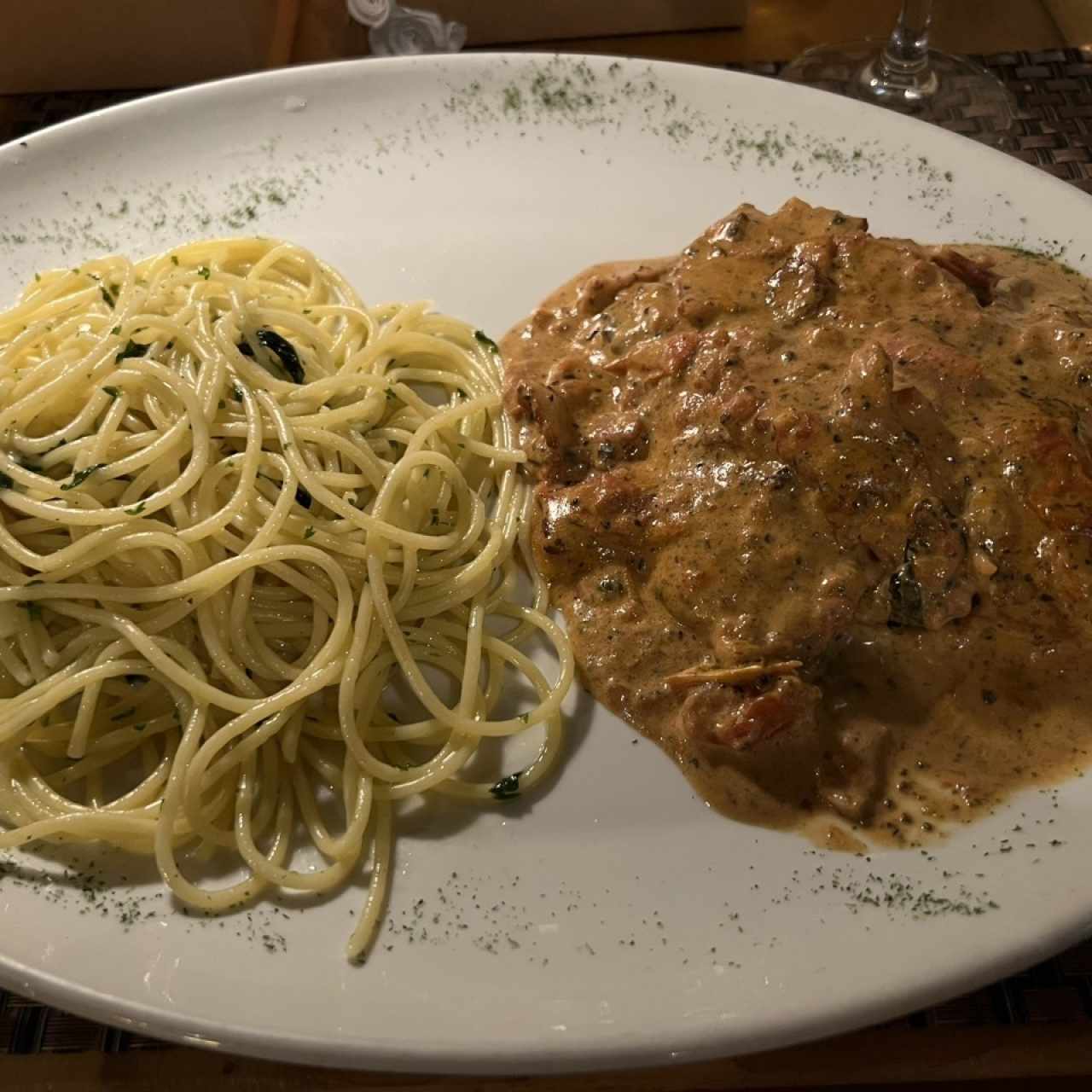 Carnes - Pollo al Tartufo