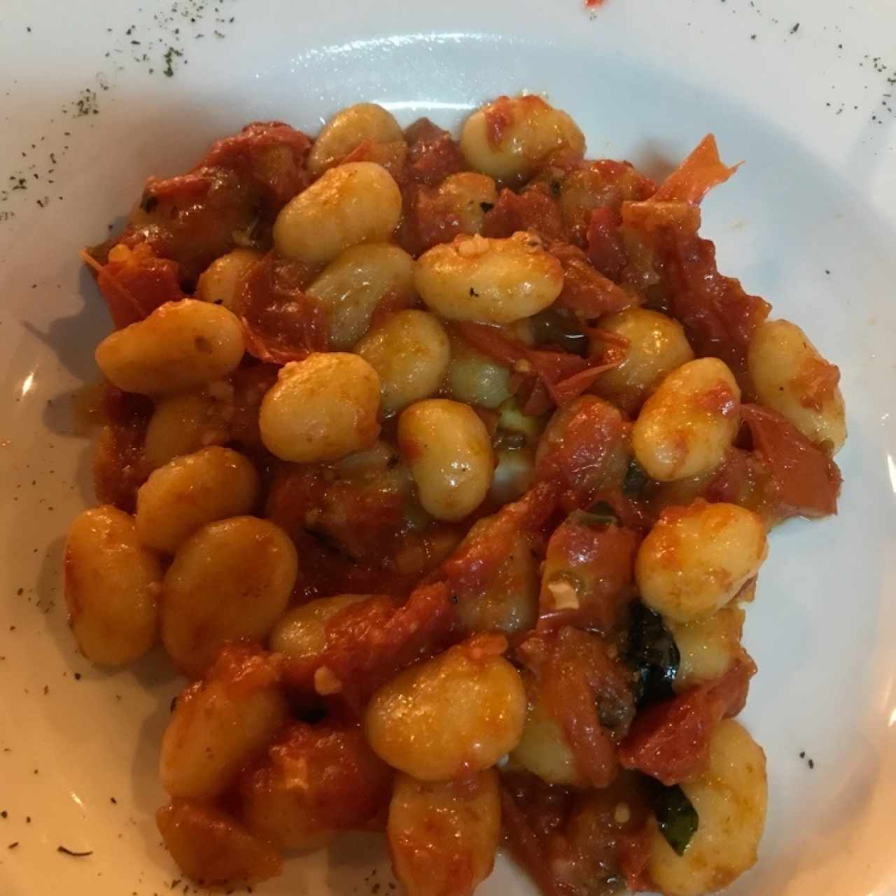 Gnochi con salsa pomodoro