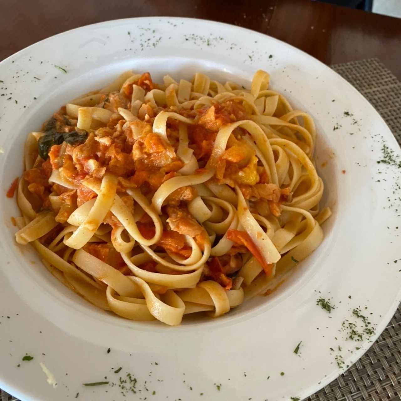 Pasta - Al Salmón