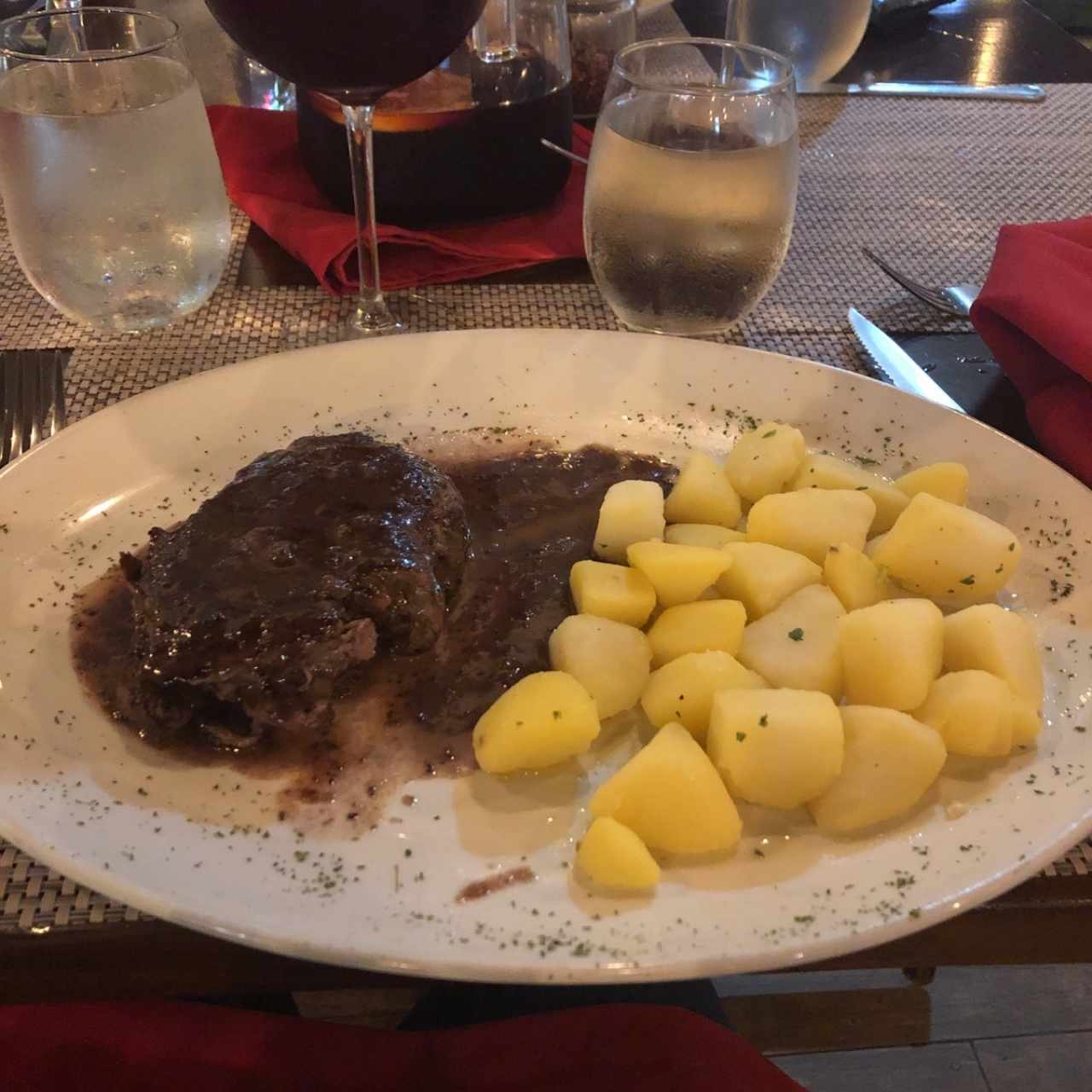 filete a la pimienta