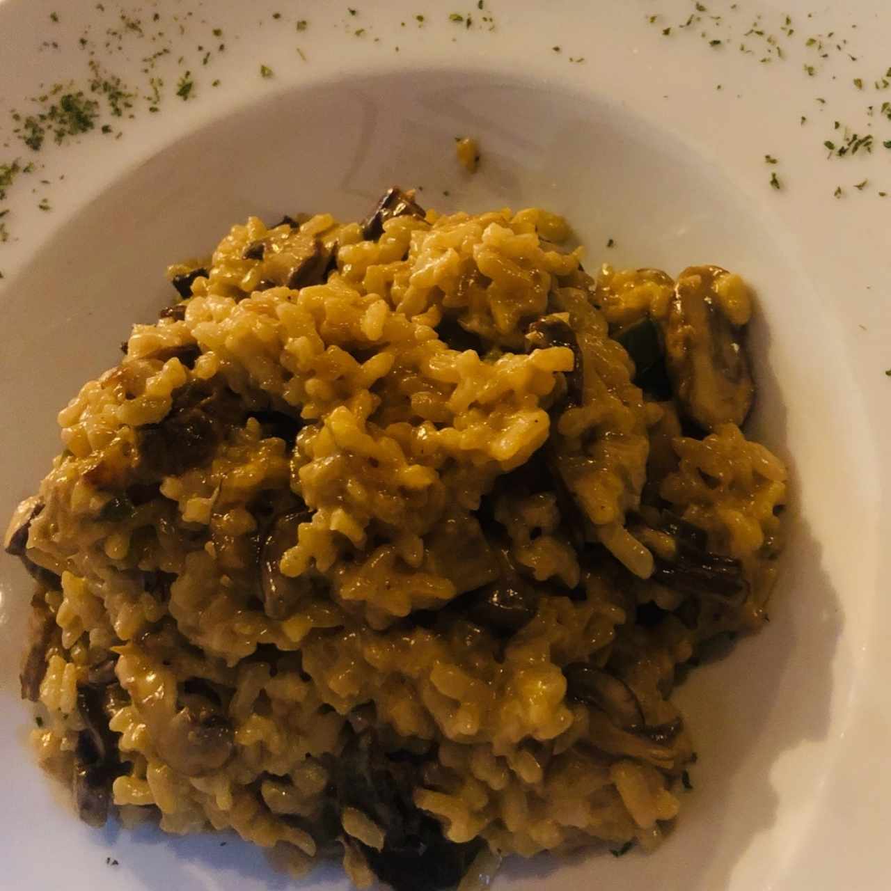 Risotto de Hongos 