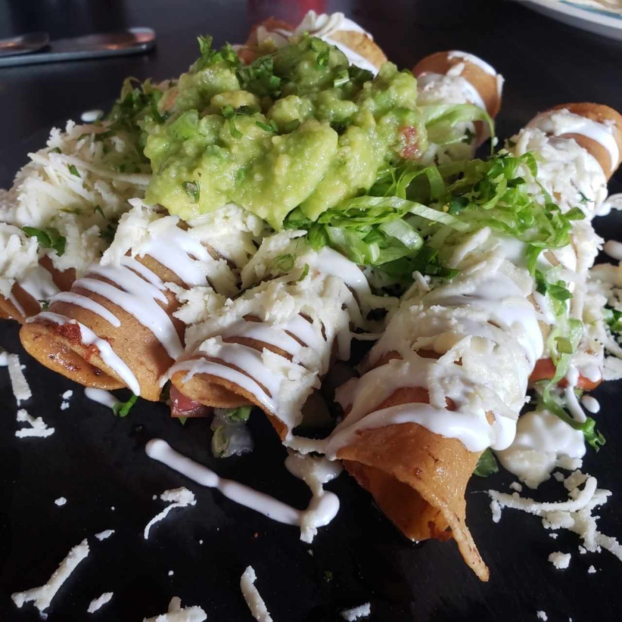 flautas de pollo