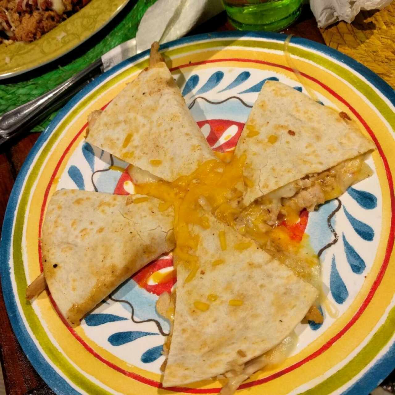 quesadilla de pollo 