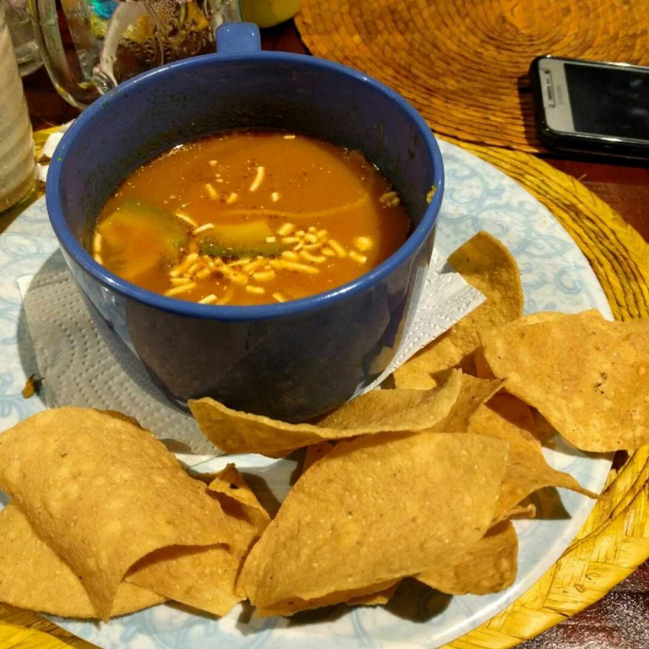 sopa azteca 