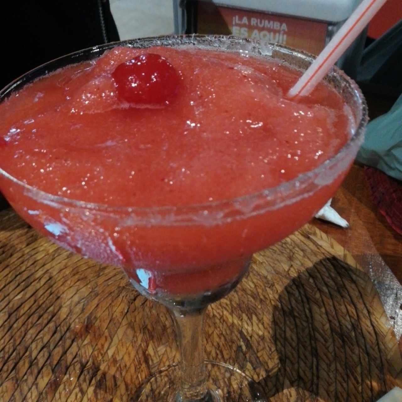 Margarita de fresa