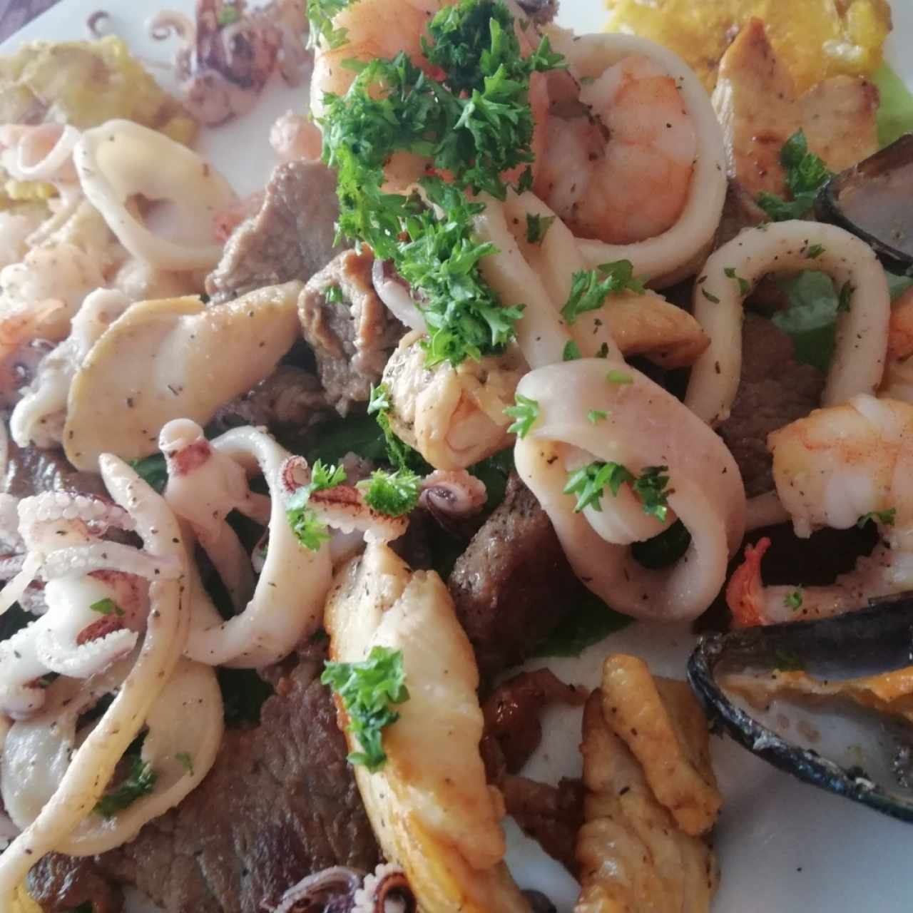 Parrilla mar y tierra (para 2 personas)