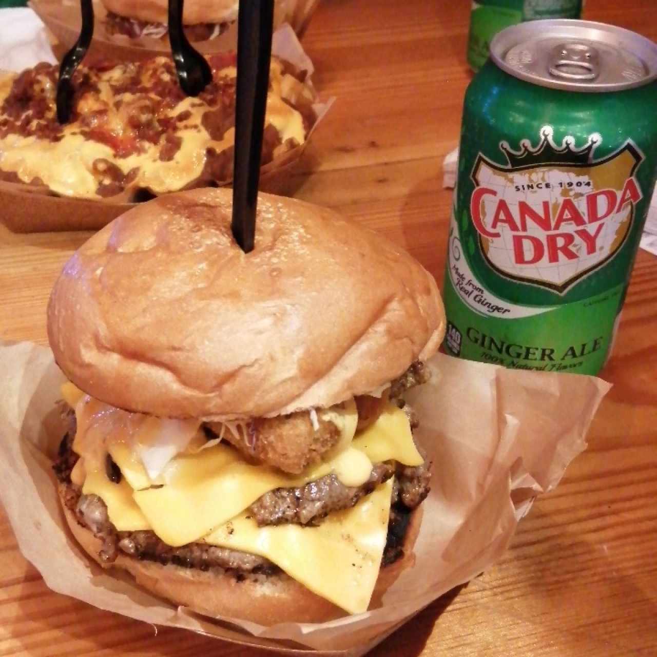 Cheesy Boom + Chancho-fries