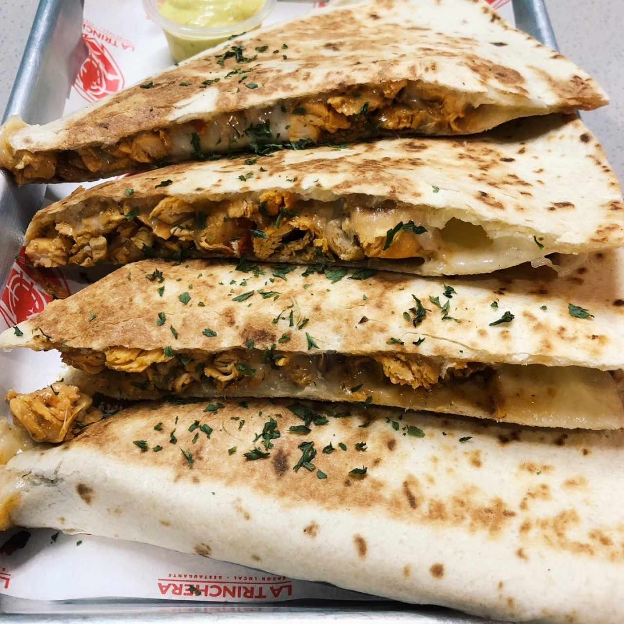 Quesadillas de pollo 