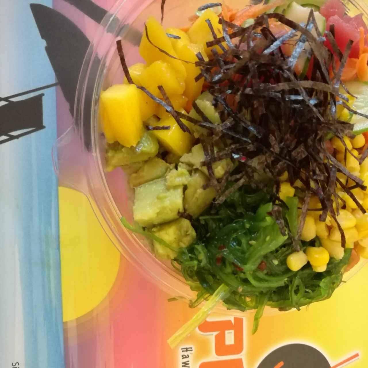 Small poké bowl