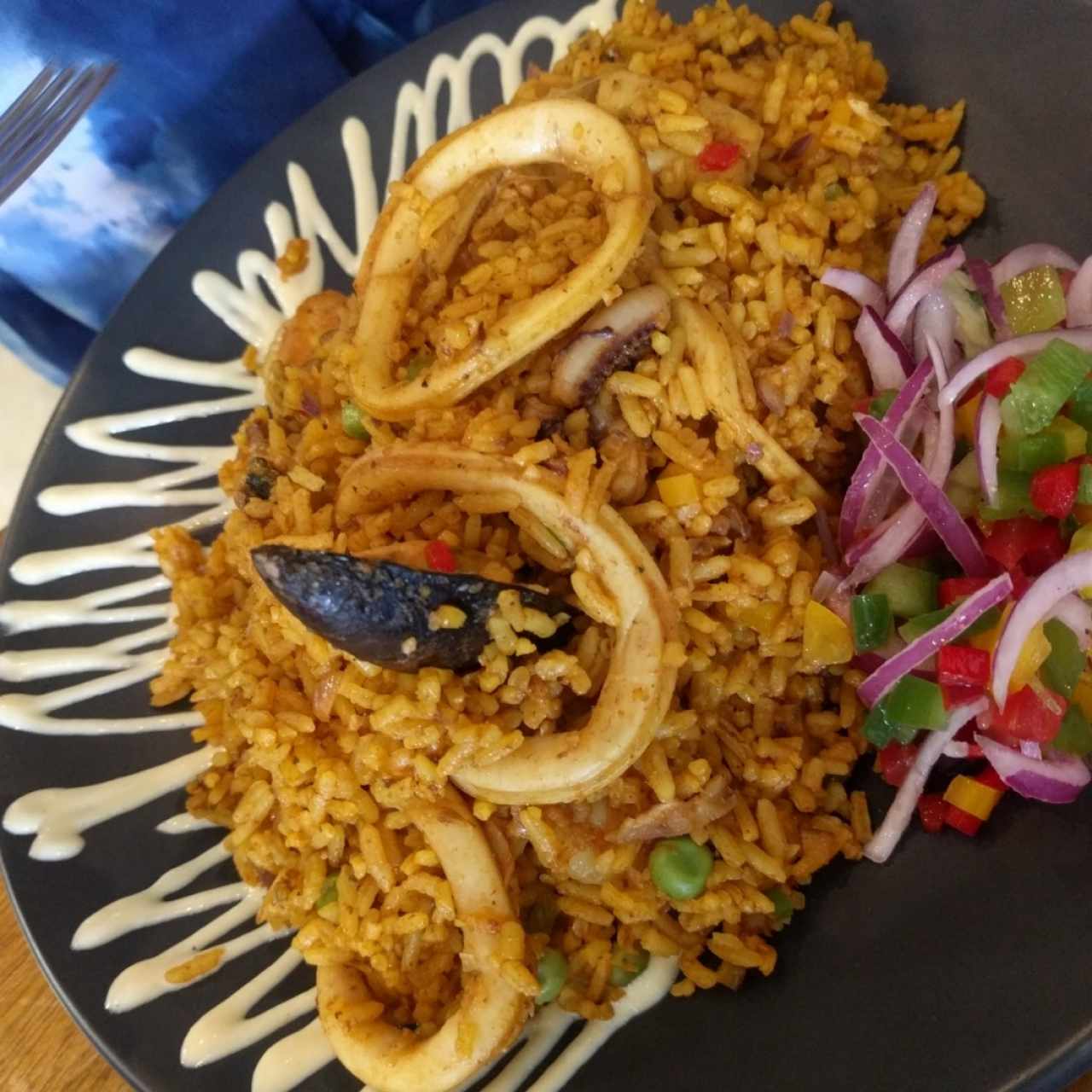 arroz con mariscos