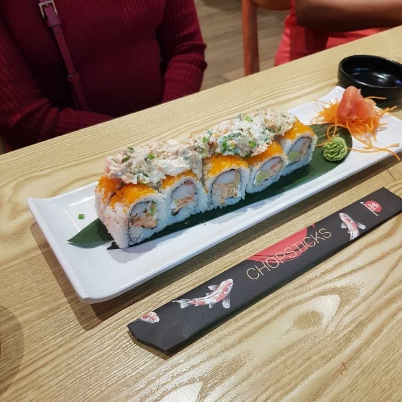 Krispy sake roll